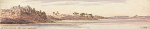 Vicino a Daboad da Edward Lear